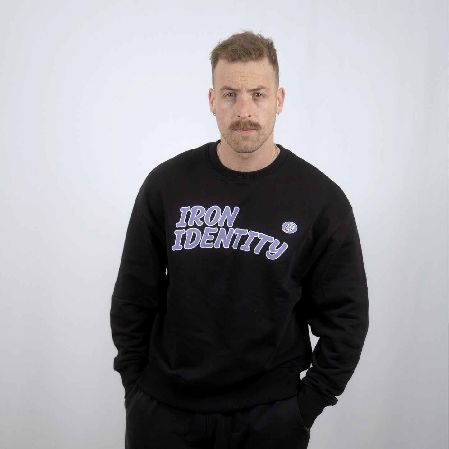 Purple - Organic Oversize Sweatshirt