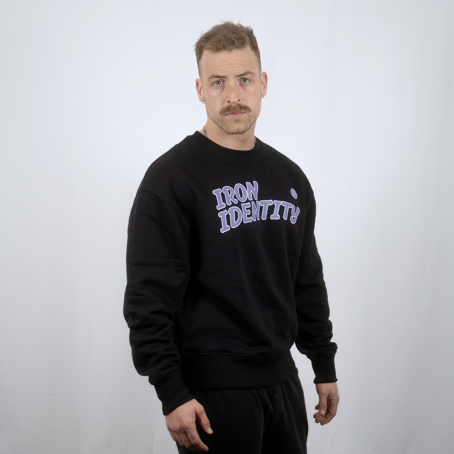 Purple - Organic Oversize Sweatshirt