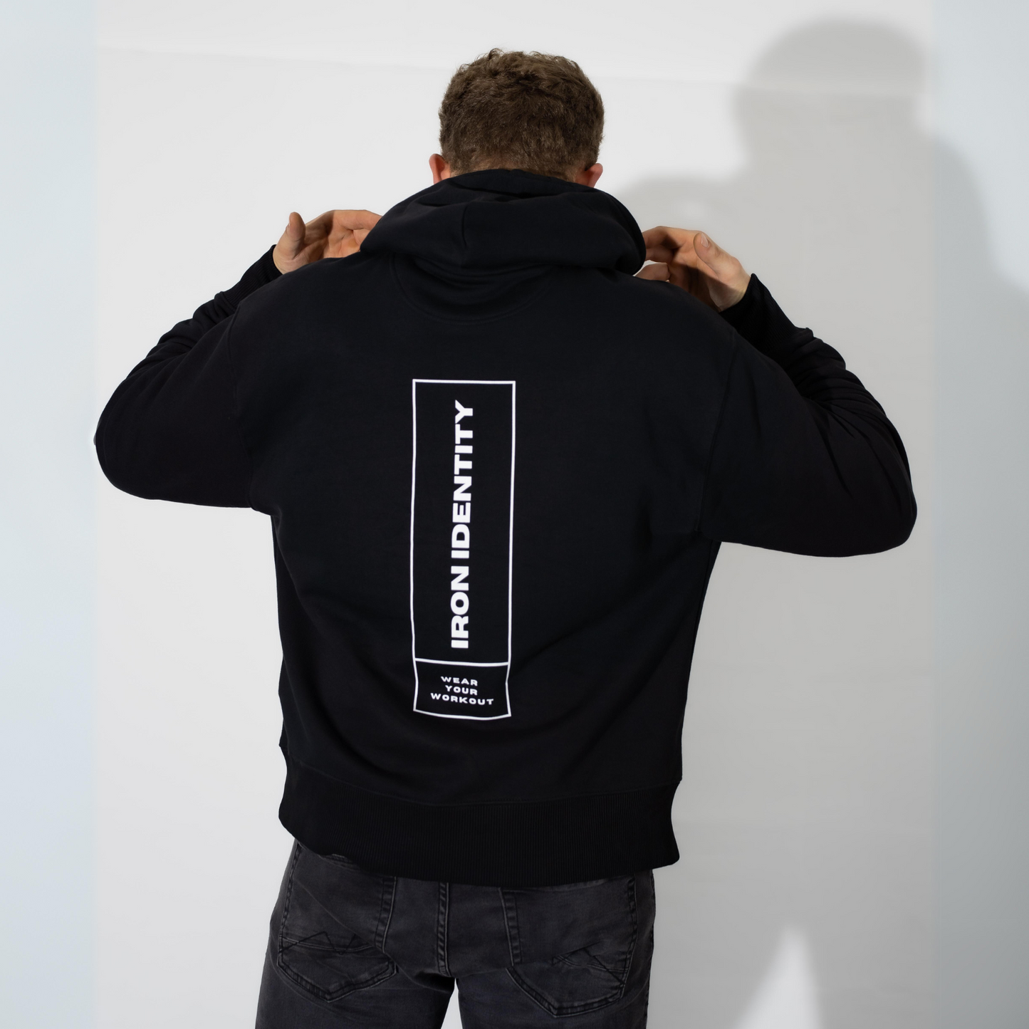Iron Fits Square - Organic Oversize Hoodie