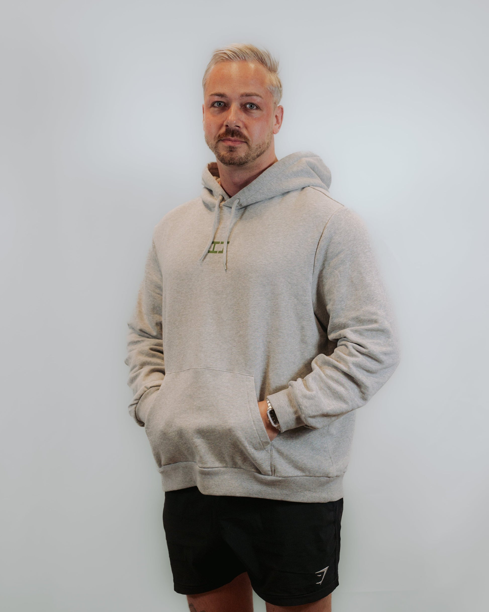 Gym Hoodie Grau