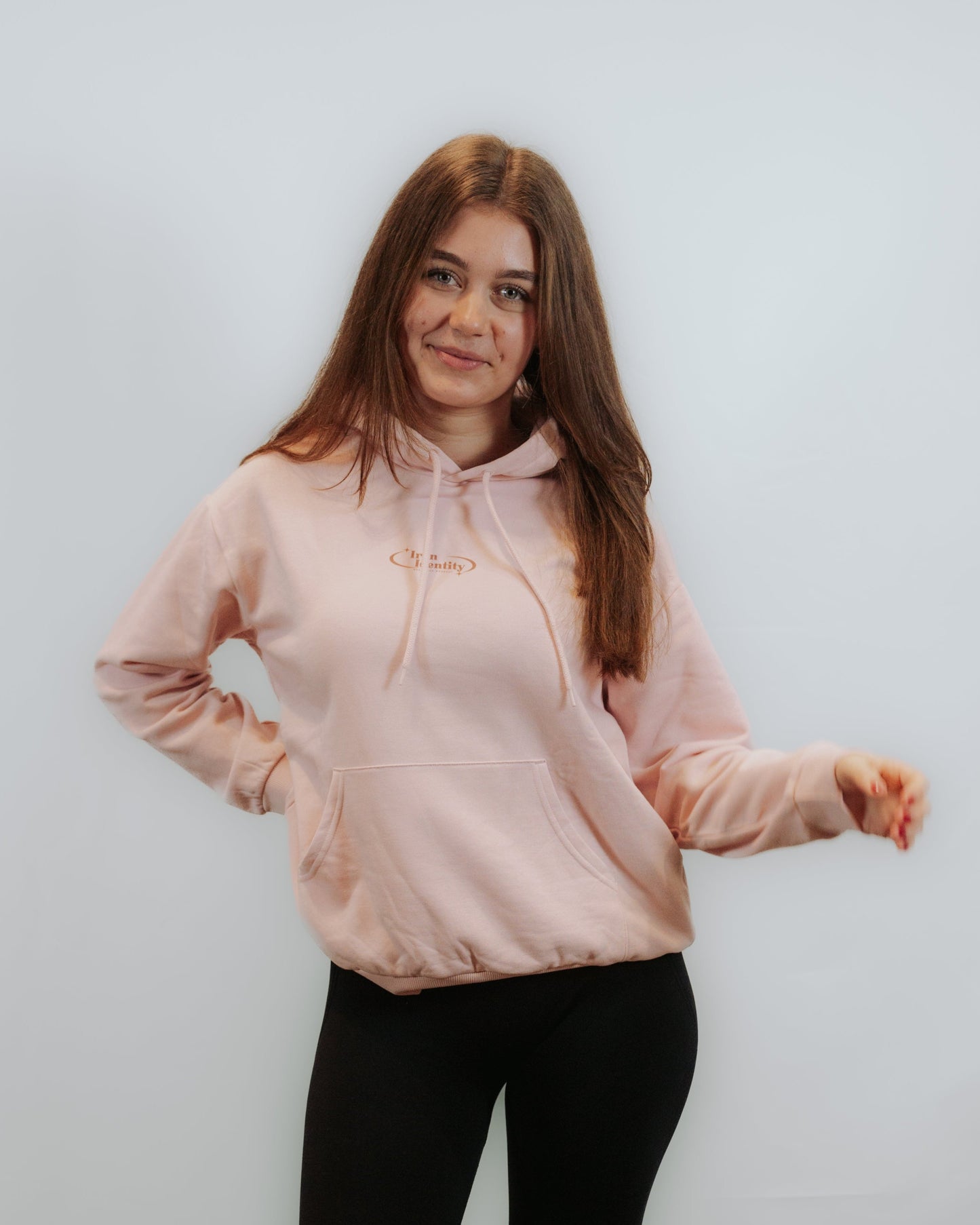 Gym Hoodie in Rosa 